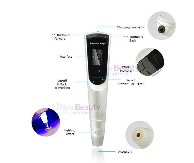 2019 Hotest 3 in 1 Ozone Plasma Pen Beauty Monster Eyelid Lifting Fibroblast Plasma Pen Laser Acne Treatment